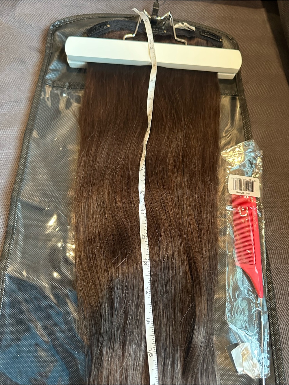Hidden Crown Hair Extension 1B